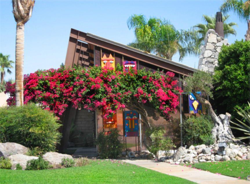Triangle Inn Clothing Optional Resort For Men Palm Springs Bagian luar foto