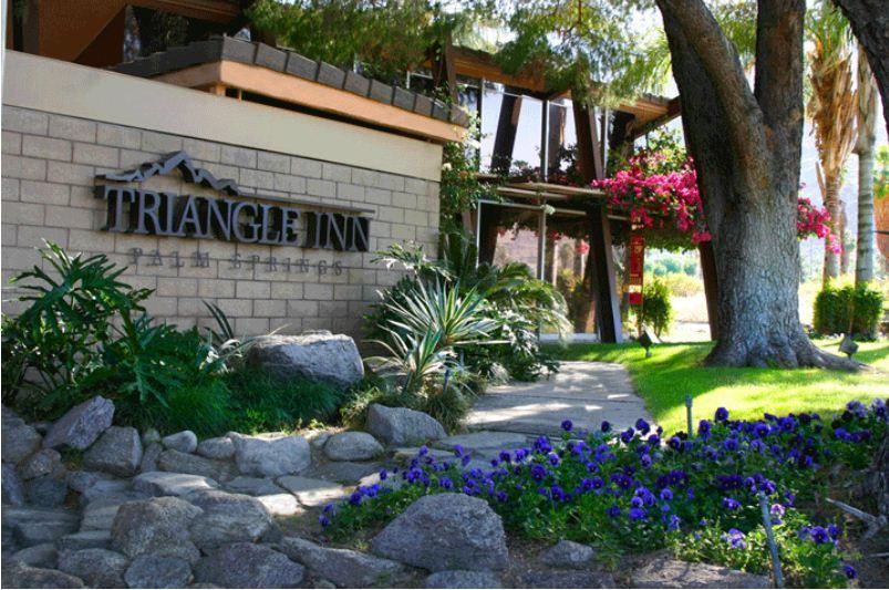 Triangle Inn Clothing Optional Resort For Men Palm Springs Bagian luar foto